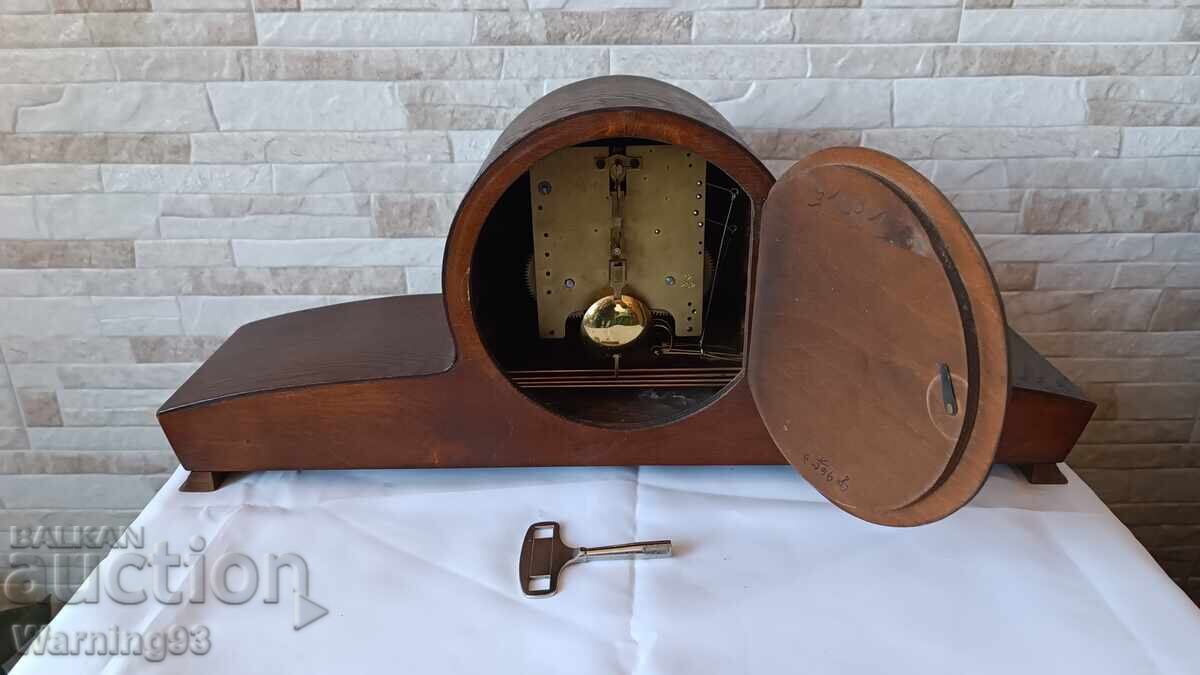 Old mantel clock - Emes - Germany - Antique - 1960" - 7 Old mantel clock - Emes - Germany - Antique - 1960" - 7