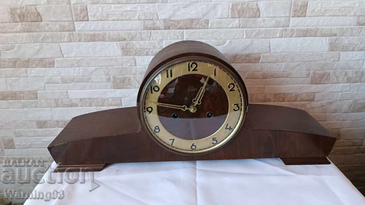 Стар каминен часовник - Emes - Germany - Антика - 1960" Стар каминен часовник - Emes - Germany - Антика - 1960"