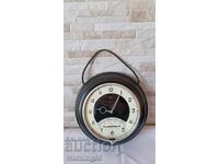 Old Russian wall clock - Lighthouse with thermometer and hygrometer