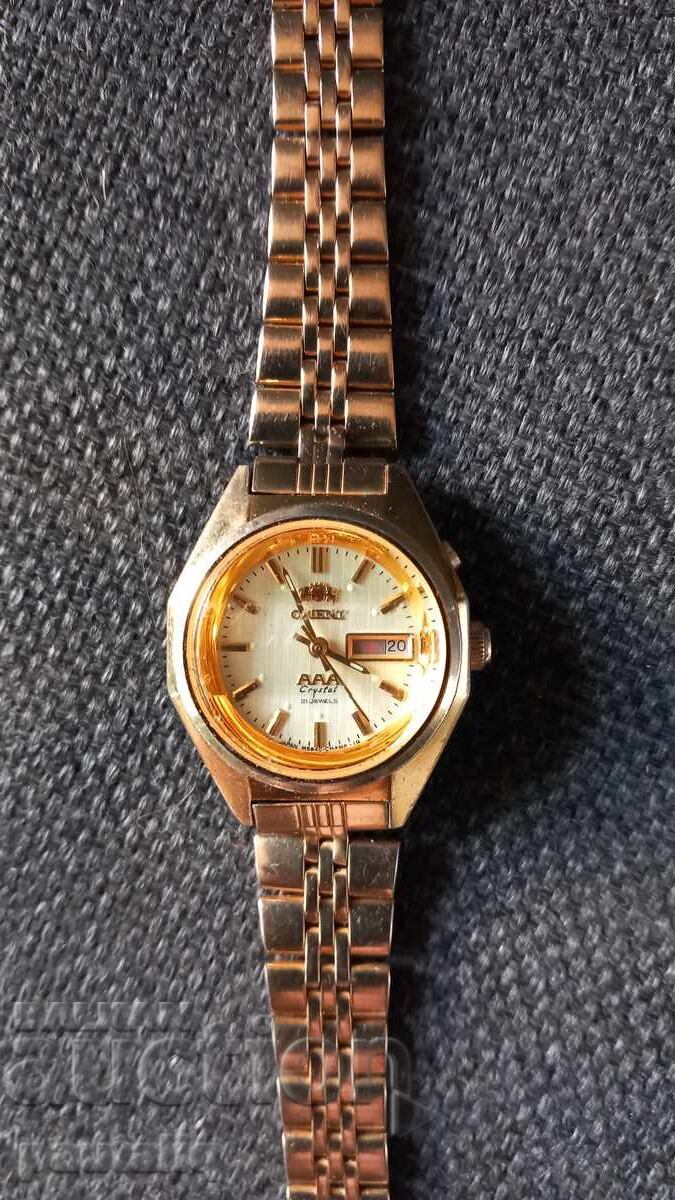 Auction LADIES' WRISTWATCH GOLD PLATED ORIENT Auction LADIES' WRISTWATCH GOLD PLATED ORIENT