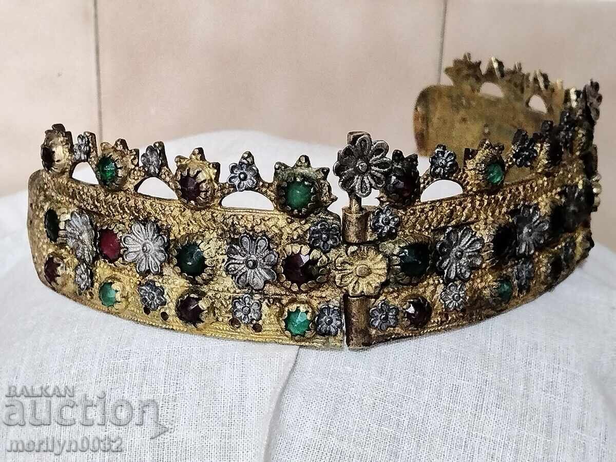 Auction Revival sokai circle reader crown ornament costume jewel Auction Revival sokai circle reader crown ornament costume jewel