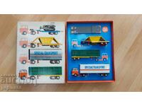 Old German set MS Brandenburg truck with trailers-special