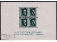 Germany/Reich-1937-Bl.48 Birthday of A. Hitler,MNH