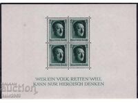 Germania/Reich-1937-Bl.48 Nașterea lui A. Hitler, MNH