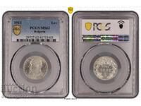 1 Lev 1913 MS 62 PCGS