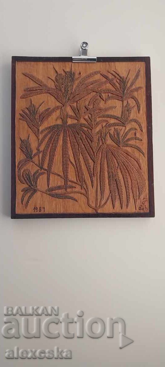 Wooden panel - Netherlands - 6 Wooden panel - Netherlands - 6