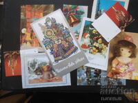 Old Bulgarian New Year cards, 10 pieces