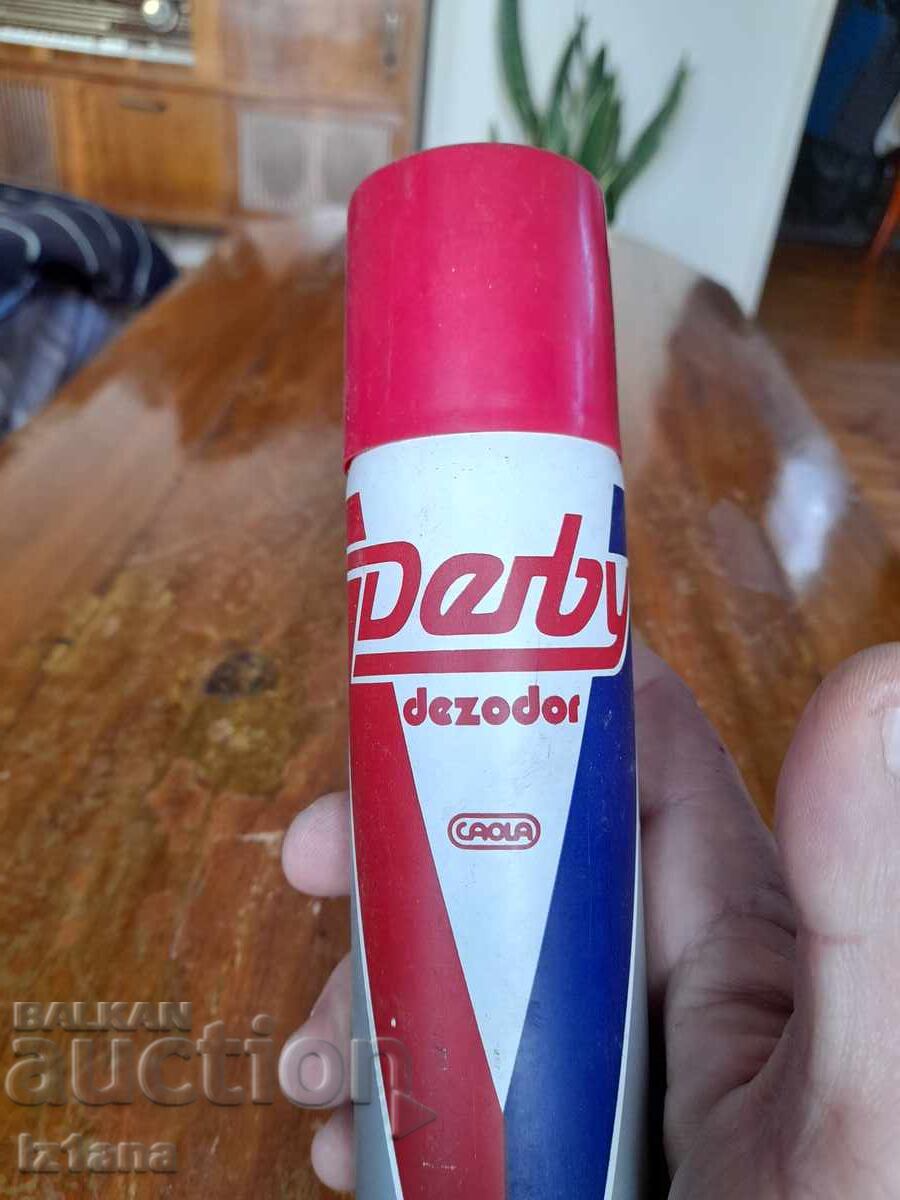 Old Derby deodorant packaging with price 6.00 BGN | € 3.07
