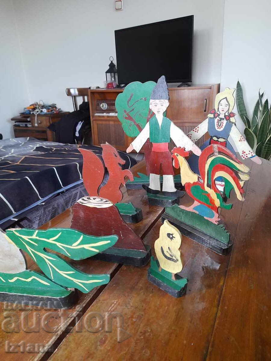 Old wooden figures - 5 Old wooden figures - 5