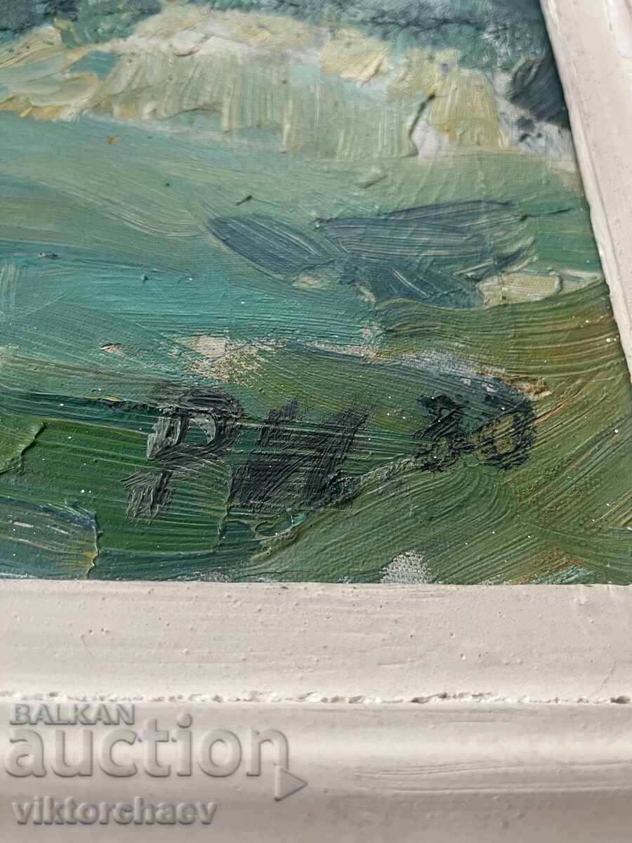 Masterpiece painting - Seascape 1980 with price 125.00 BGN | € 63.91