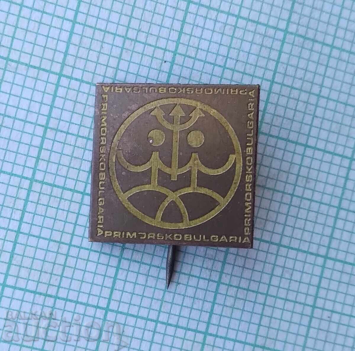 17901 Badge - coat of arms of the city of Primorsko with price 5.00 BGN | € 2.56 17901 Badge - coat of arms of the city of Primorsko with price 5.00 BGN | € 2.56