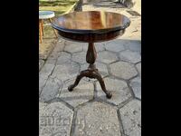 Victorian wooden table with inlay 20th century. No. 6427