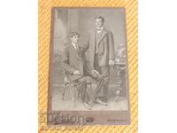 Old Photo Cardboard Photography γραφείου Ruse Liebih του 1900