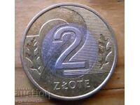 2 zlotys 2021 - Poland (bimetal)