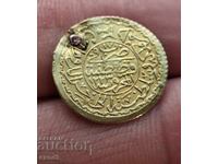 Ottoman gold coin, Jedid Adli 1223/17