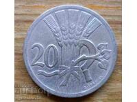 20 Halers 1928 - Czechoslovakia