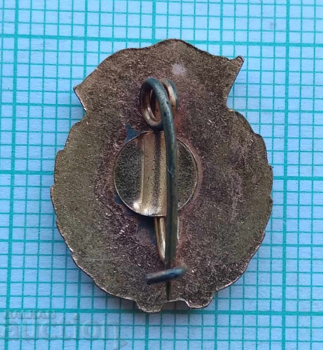 Auction  17917 UCFS Romania Union of Physical Culture - bronze enamel