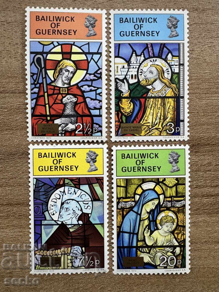 Гърнзи - Коледни марки (1973) MNH Гърнзи - Коледни марки (1973) MNH