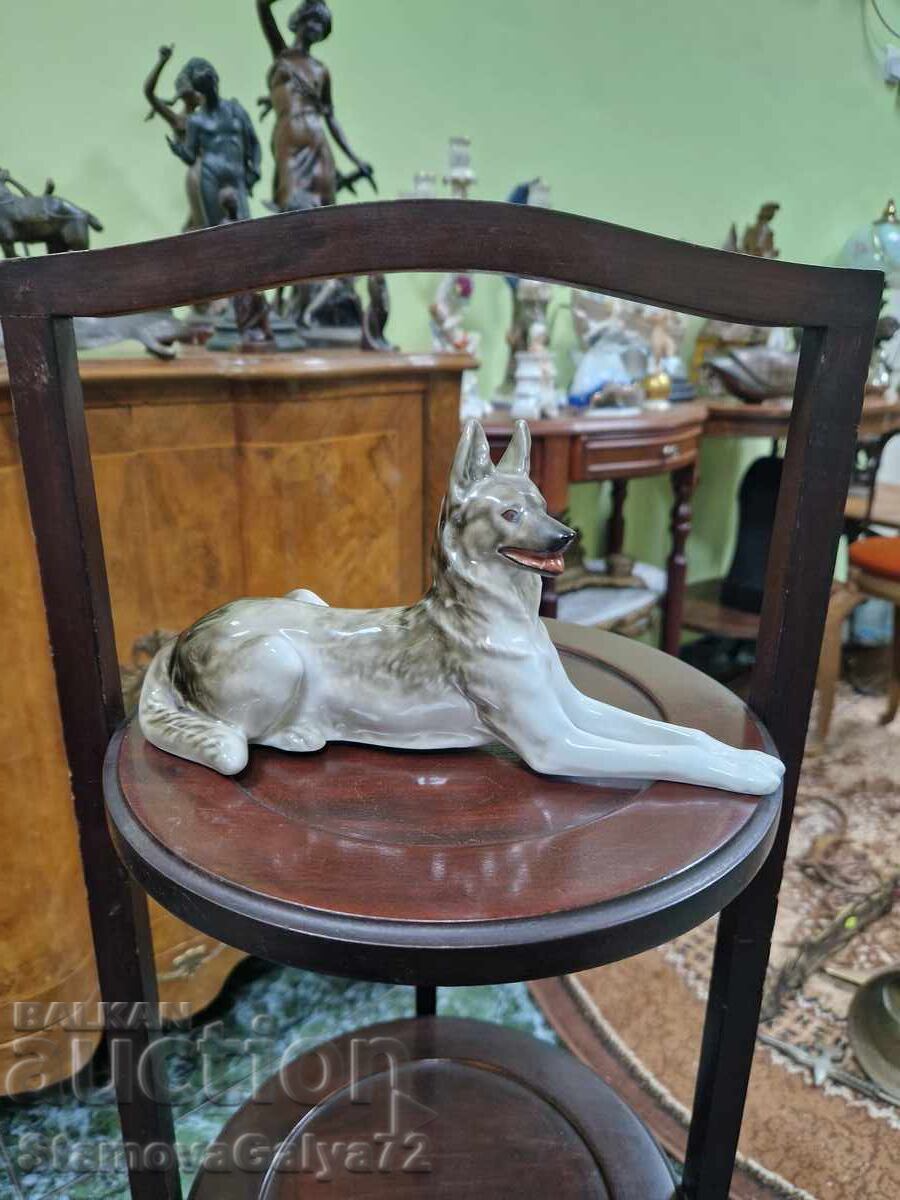 Σπάνια αντίκα συλλεκτική ρωσική φιγούρα πορσελάνης LFZ Σπάνια αντίκα συλλεκτική ρωσική φιγούρα πορσελάνης LFZ