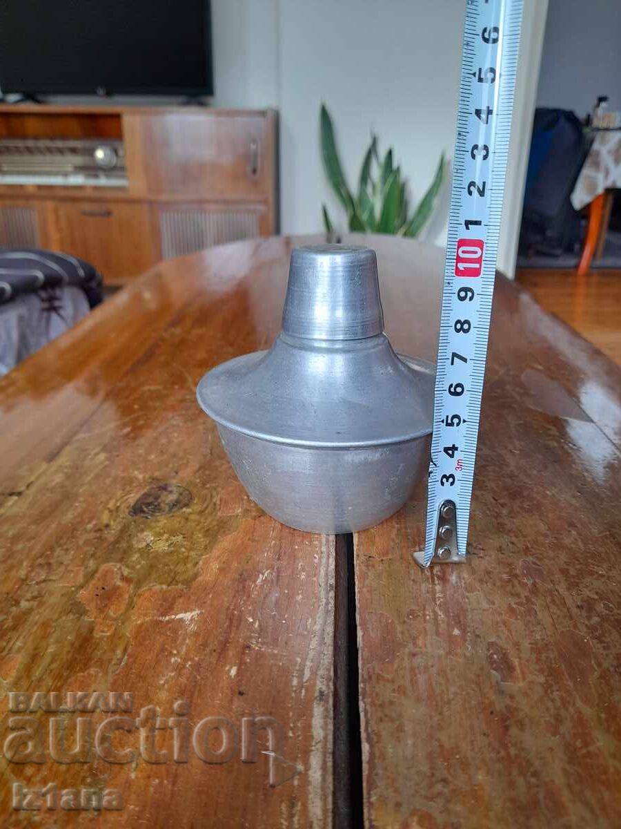 Lampă veche cu alcool de laborator, sticlă de alcool cu preț 32.00 BGN | € 16.36