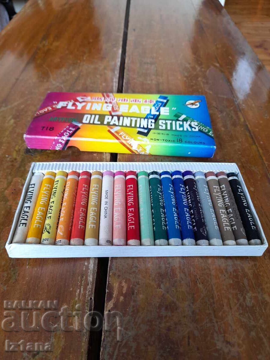 Auction  Old Flying Eagle oil paints