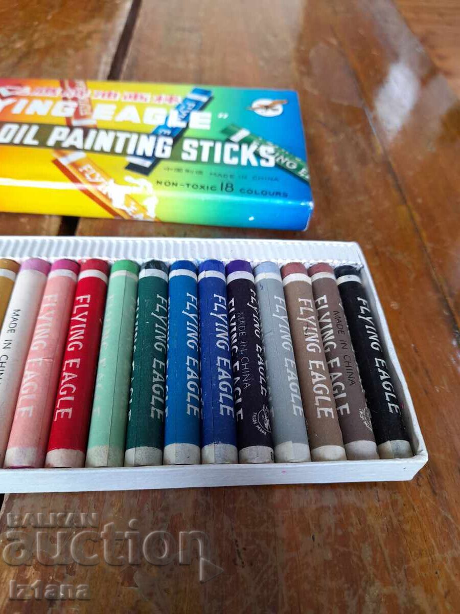 Old Flying Eagle oil paints - 5