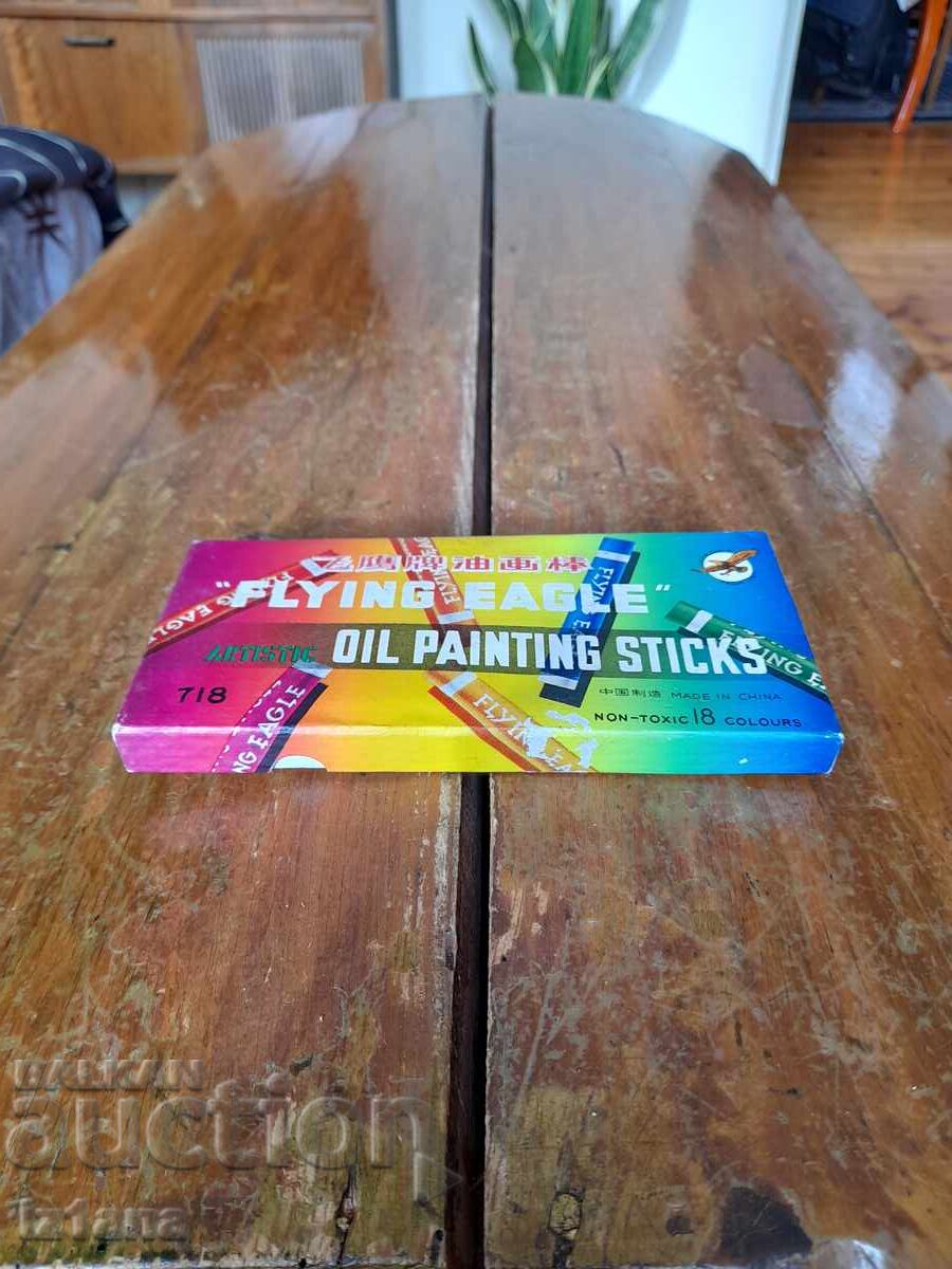 Old Flying Eagle oil paints