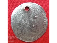 3 Kreuzer Austria-Hungary 1693 silver - Leopold