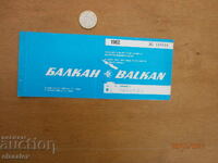 Ticket TABSO - BALKAN TABSO - BALKAN I have also posted others