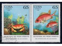 1998. Cuba. International Year of the Ocean.