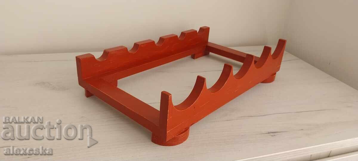 Wooden bottle rack - 5 Wooden bottle rack - 5