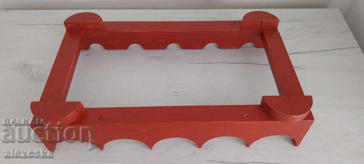 Wooden bottle rack - 7 Wooden bottle rack - 7