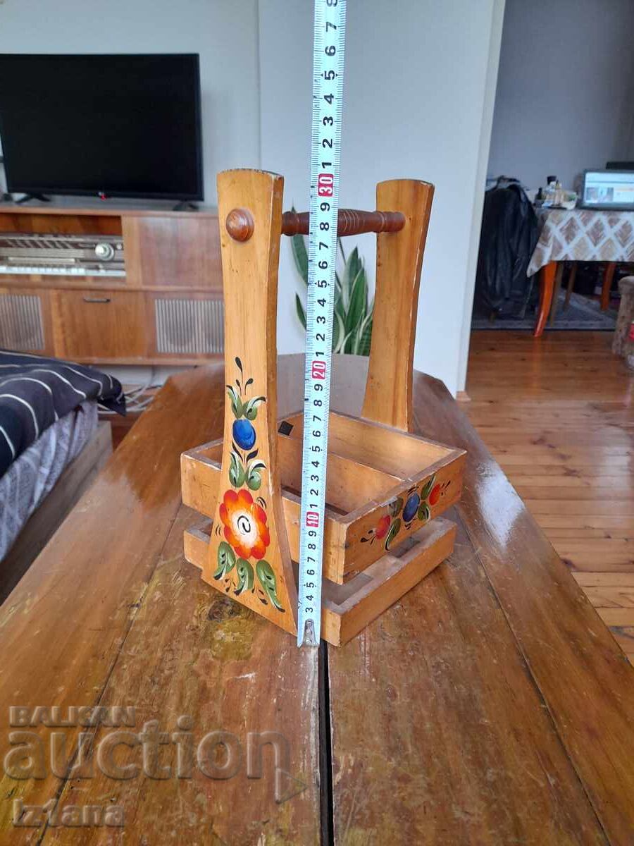 Auction  Old wooden box