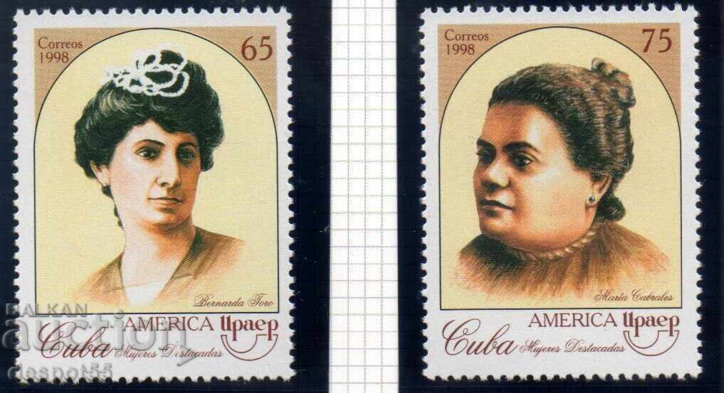 1998. Cuba. America. Famous independence activists.