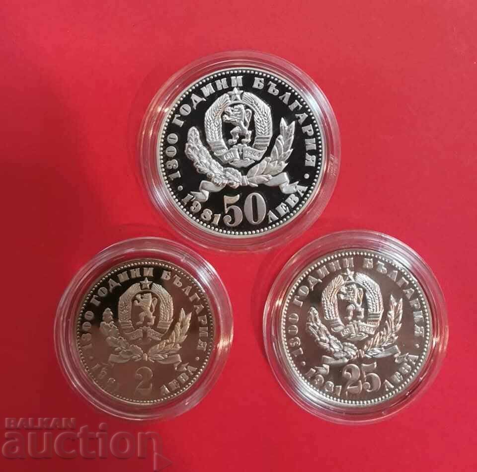 Auction lot 2, 25 and 50 leva 1981 Mother with child Auction lot 2, 25 and 50 leva 1981 Mother with child