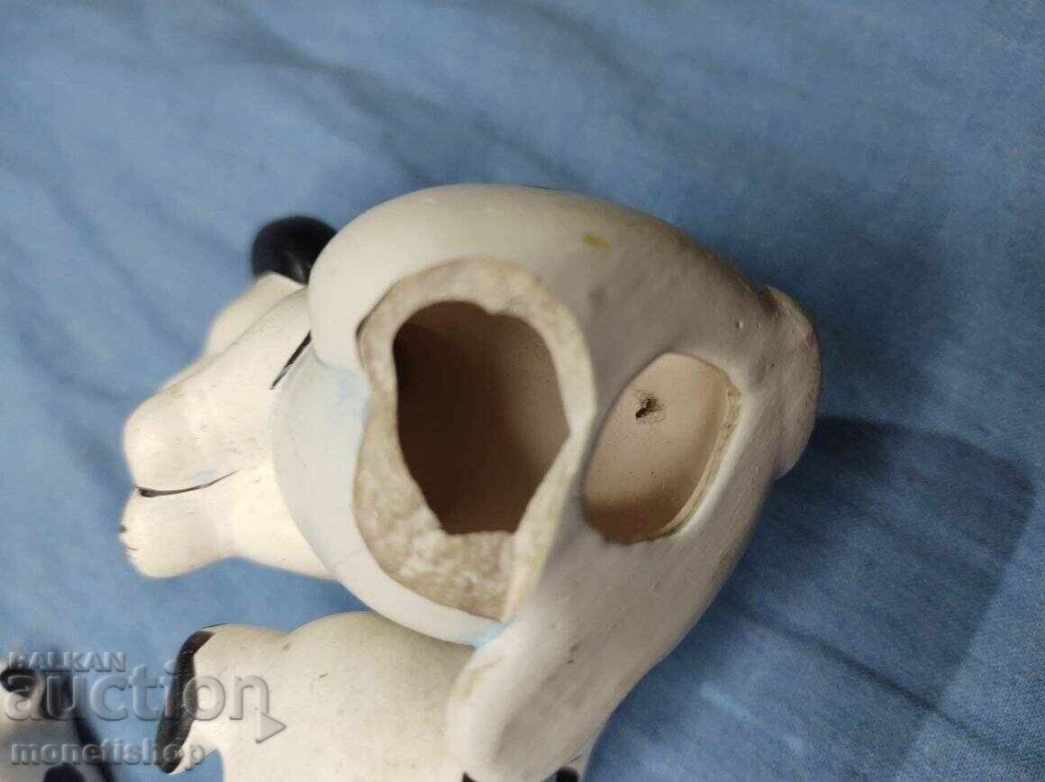 Auction Four porcelain puppies – Dalmatians Auction Four porcelain puppies – Dalmatians