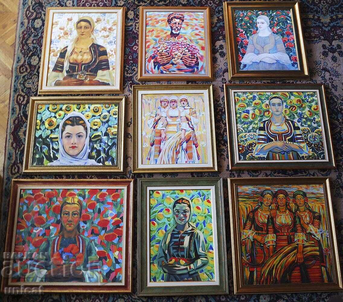 Vladimir Dimitrov - "The Master", paintings for sale with price 240.00 BGN | € 122.71 Vladimir Dimitrov - "The Master", paintings for sale with price 240.00 BGN | € 122.71