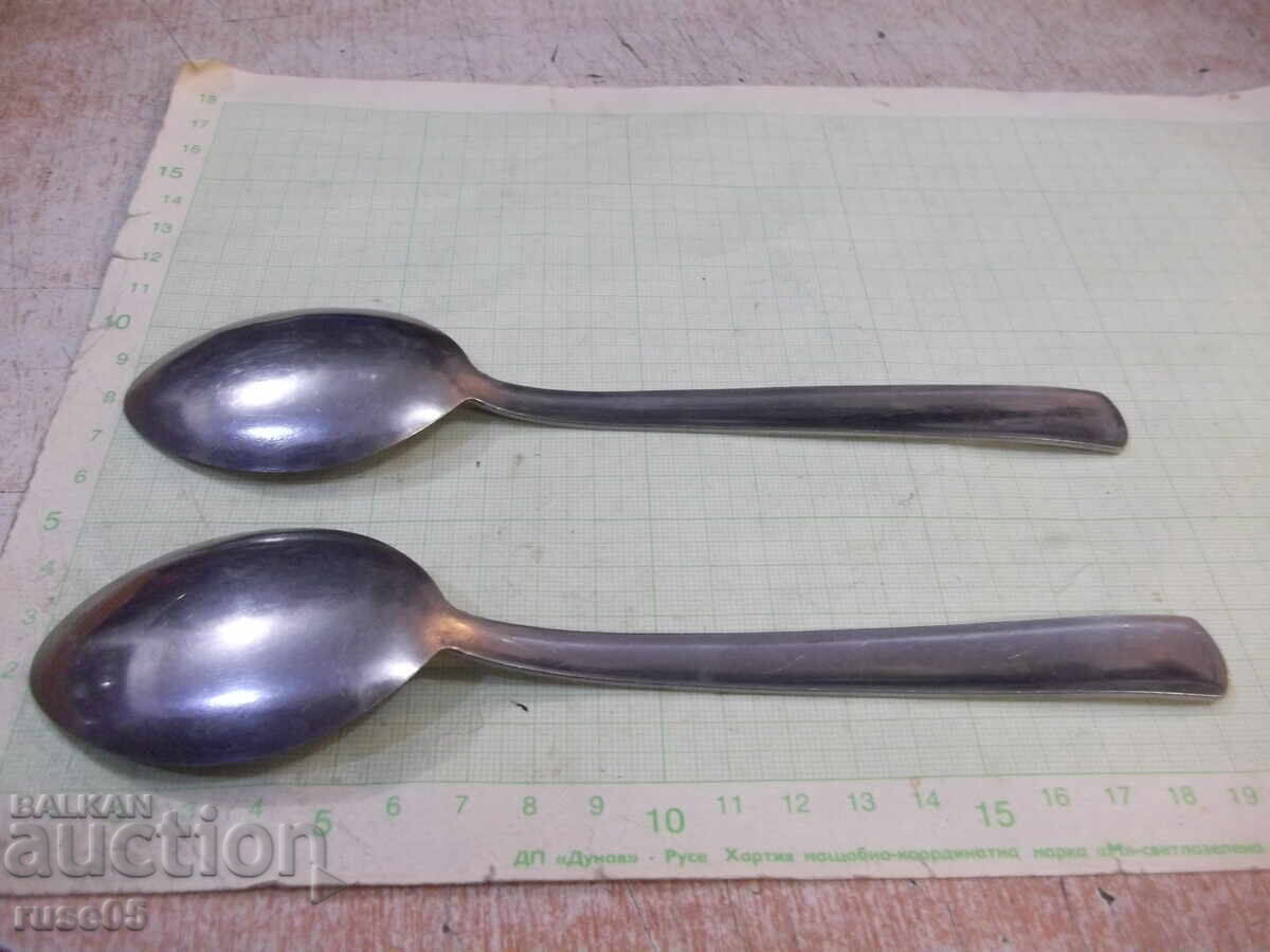 Lot of 2 spoons - 5 Lot of 2 spoons - 5