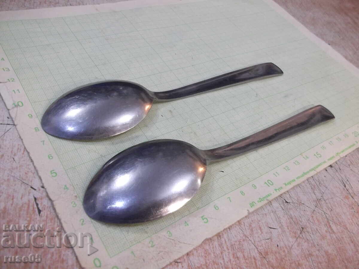 Lot of 2 spoons - 6 Lot of 2 spoons - 6