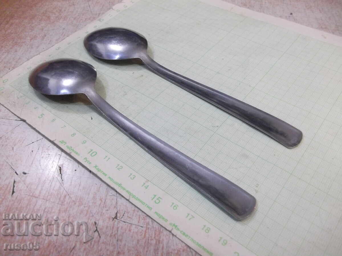 Lot of 2 spoons - 7 Lot of 2 spoons - 7