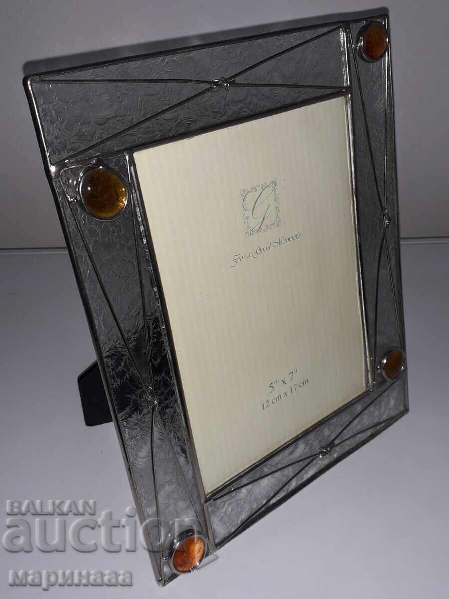 BEAUTIFUL SOLID FRAME. GLASS, METAL - 6 BEAUTIFUL SOLID FRAME. GLASS, METAL - 6