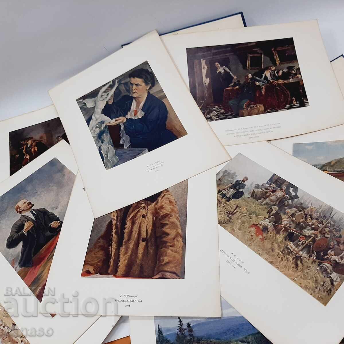 Colecție de 40 de litografii URSS cu note explicative (14.3) - 6