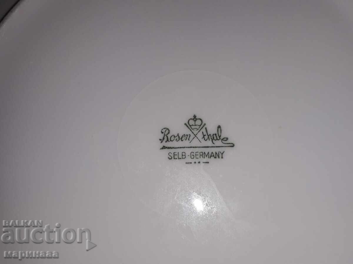 VINTAGE PLATES '' ROSENTHAL''. PORCELAIN - 5
