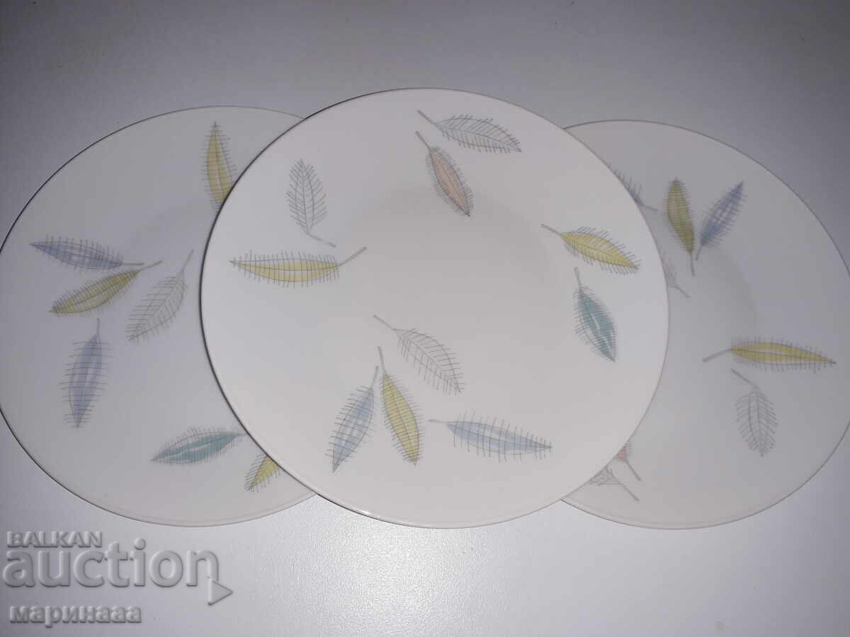 VINTAGE PLATES '' ROSENTHAL''. PORCELAIN