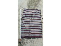 OLD WOOL APRON - HANDWOVEN