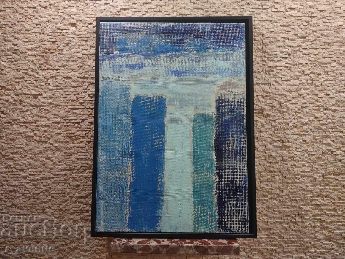 Аукцион Картина авторска акрил върху платно, 50/70 см Аукцион Картина авторска акрил върху платно, 50/70 см