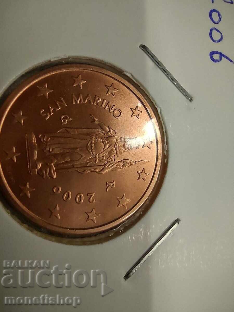 Lot of 3 Eurocents – San Marino -UNC with price 15.00 BGN | € 7.67