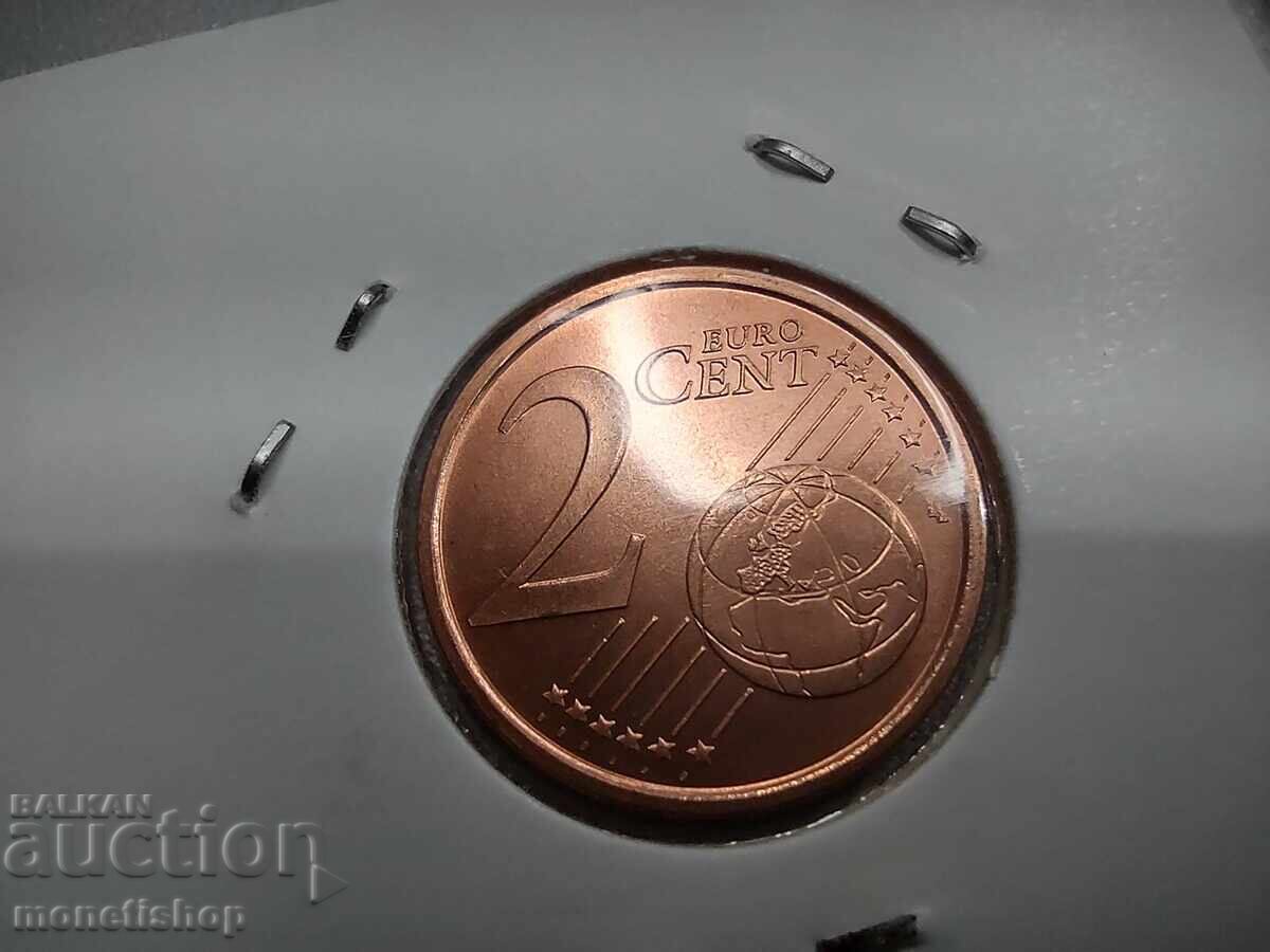 Lot of 3 Eurocents – San Marino -UNC - 5