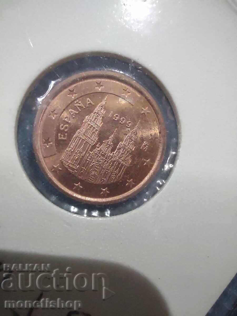 Lot of 10 Eurocents – Spain -UNC - 6 Lot of 10 Eurocents – Spain -UNC - 6