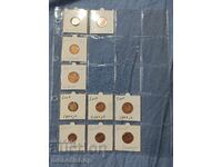 Lot of 10 Eurocents – Spain -UNC